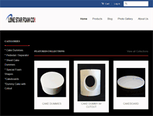 Tablet Screenshot of lonestarfoam.com